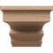 Ekena Millwork 12"W x 24"D x 12"H Wide Highland Rough Cedar Woodgrain TimberThane Corbel, Primed Tan CORUR12X24X12HLDRCPR - alternate 2
